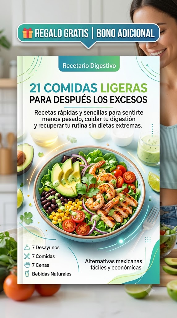 Recetario “21 Comidas Ligeras”