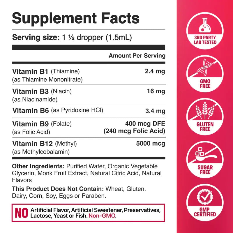 Vitamina B12 | Recupera la Claridad Mental y la Energía