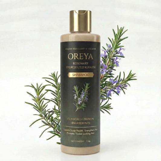 Oreya™ Growth Support Shampoo El secreto para un cabello más largo, fuerte y saludable.